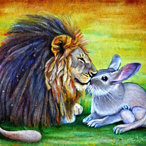 Lion & Rabbit